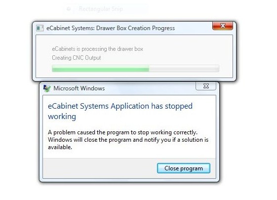 ecabinets error message.JPG