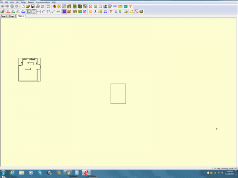 Floor Plan in editor