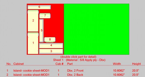 This is how its nested no matter how I set rotation parameters