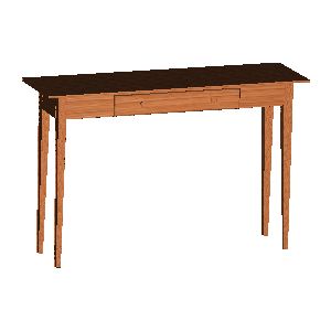 Shaker Cherry Hall Table 46 X 13 3-4.jpg