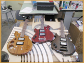 Students and their projects that were produced on Thermwood CNC Routers.