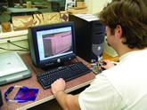 Students and their projects that were produced on Thermwood CNC Routers.