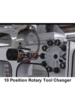 Thermwood Model 77 10 Position Rotary Tool Change System