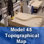 Thermwood Model 45 Time-lapse Machining Topographic Map .