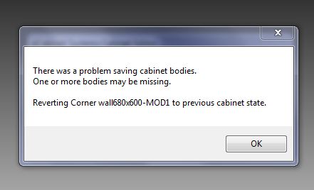 Error message