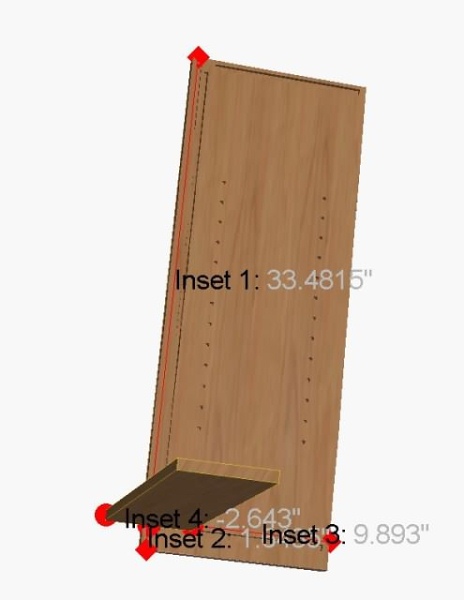Screen to adjust stretcher