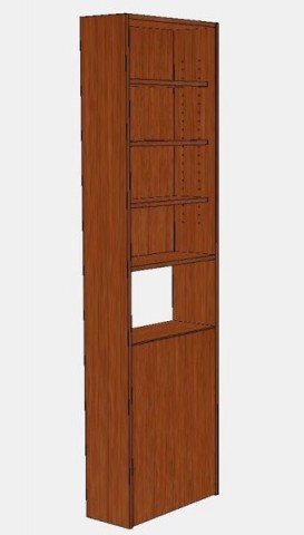 Right view of cabinet