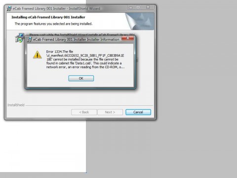 Error 1334