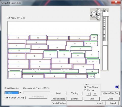 Raged looking part editor cuts