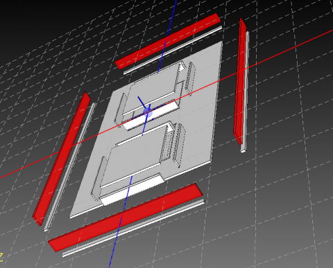 This is what i made the red is what was made from blind dado to butt