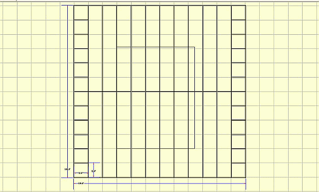 Same shape and grid in LDE - 1.47875" grid