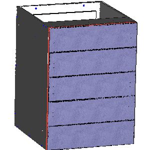 5 BLUM Drawers