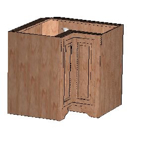 LS Cabinet with screwy toekick