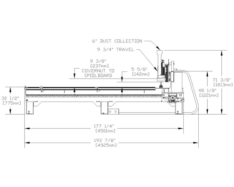 CabinetShop MTR 21 Side View Shown