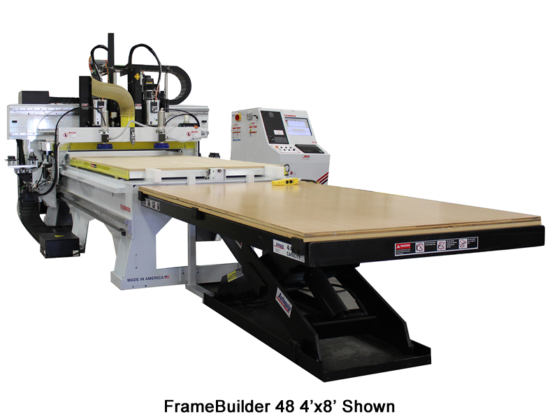 FrameBuilder 48 4'x8' shown