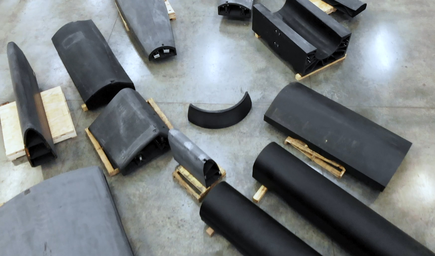 Stretch form blocks and mill fixtures printed on D-J Engineering's Thermwood LSAM
